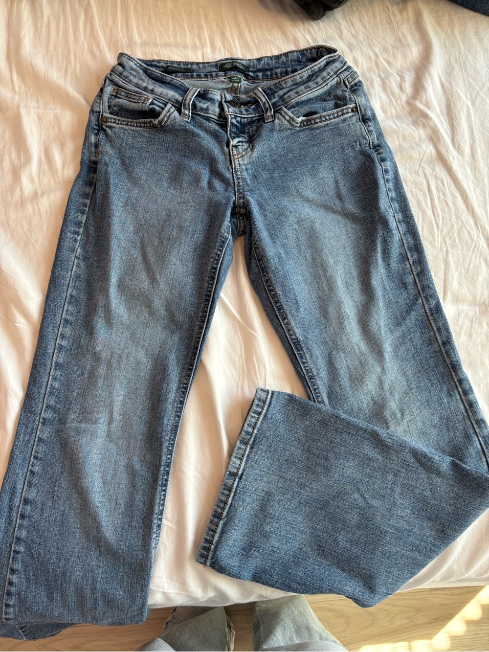wild fable Light Blue Bootcut Jeans